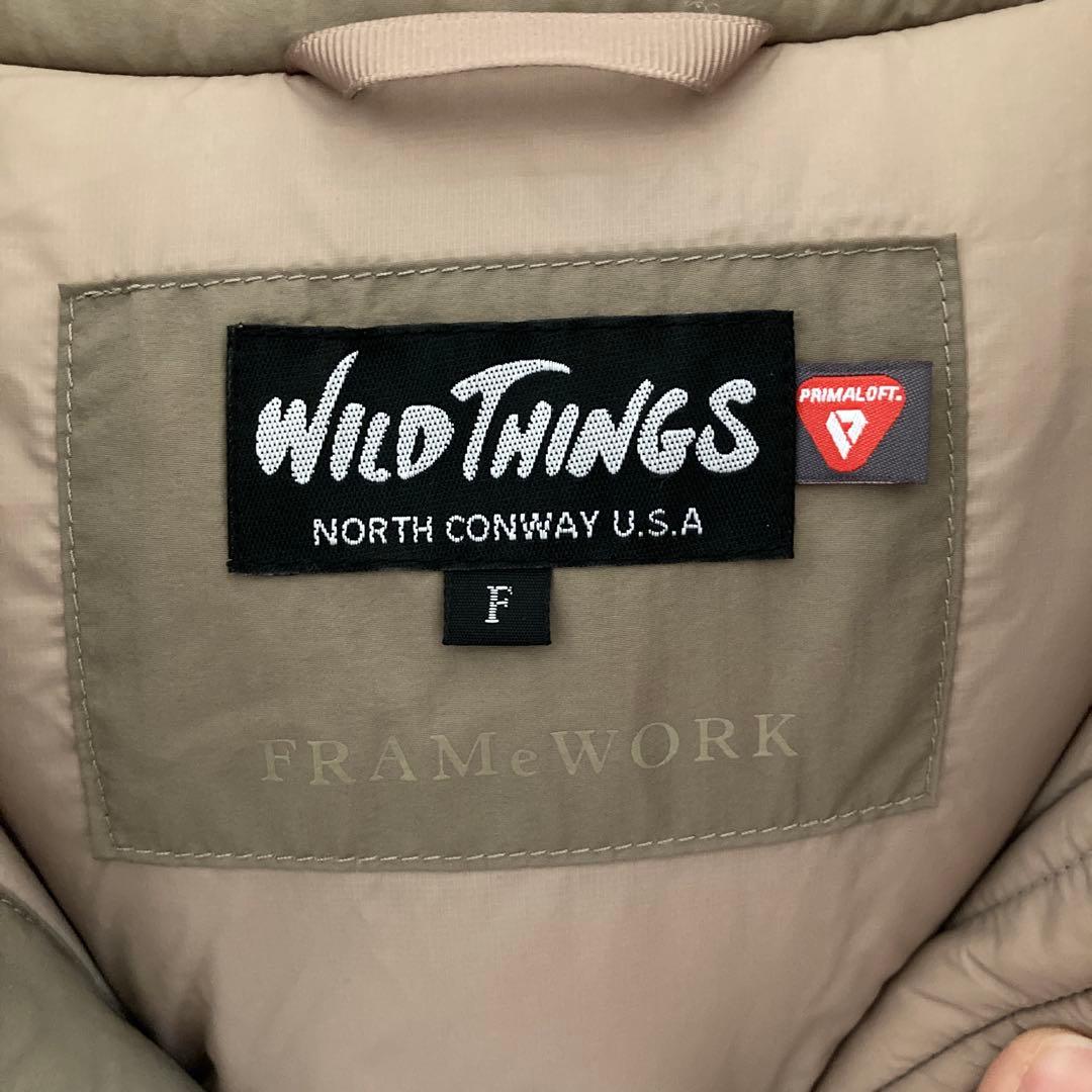 framework 別注　WILD THINGS ベスト 本日限りお値下げします