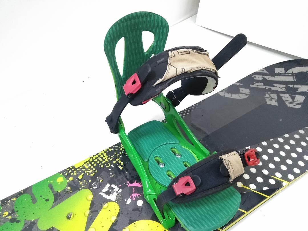 サロモン シーケンス 158cm メンズスノーボード 3点セットビン L △