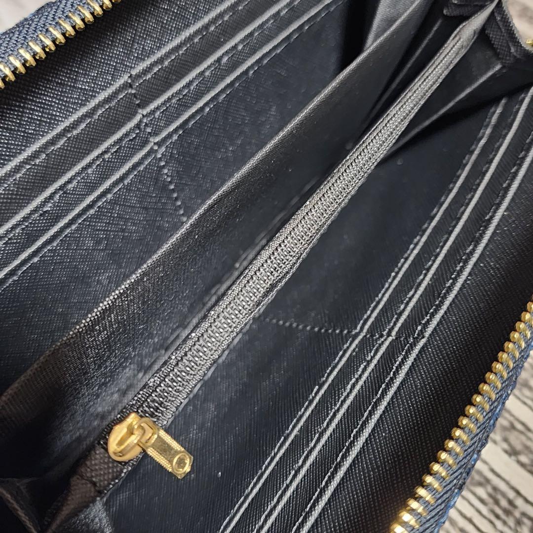 ヒ*ロ様 Christian Dior　長財布　ラウンドジップ　総柄　ノベルティ