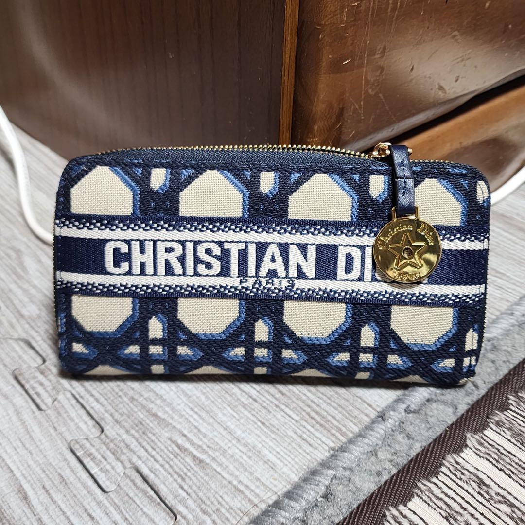 ヒ*ロ様 Christian Dior　長財布　ラウンドジップ　総柄　ノベルティ