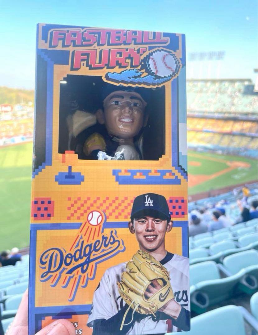 は*ん様 佐々木朗希ボブルヘッド 8/4 ドジャース ドジャースタジアム MLB