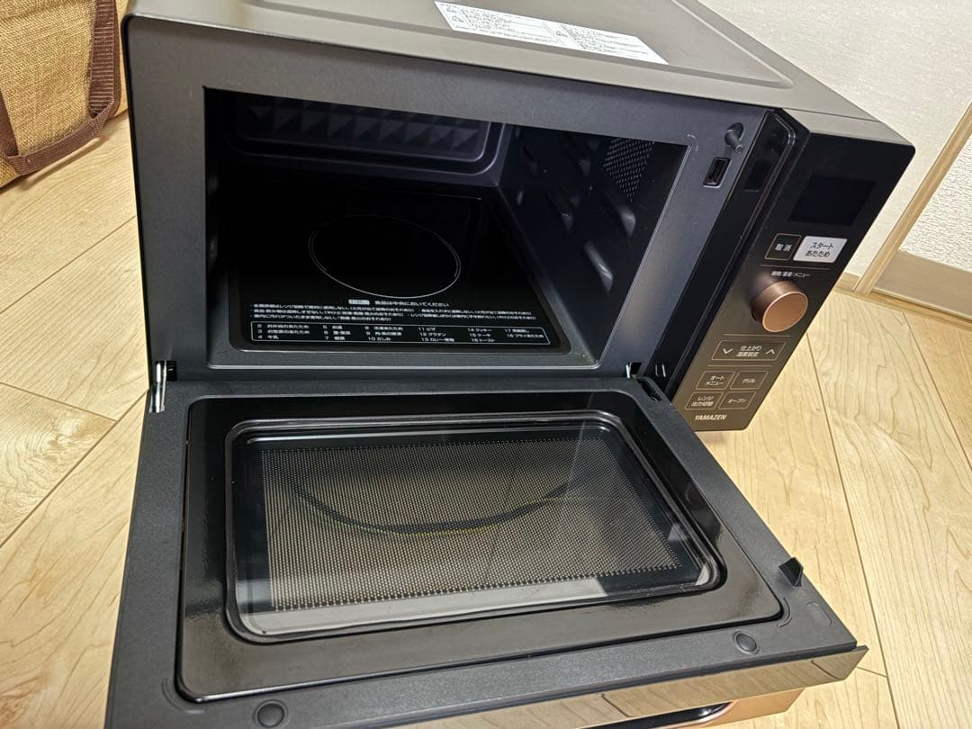 YAMAZEN 山善 オーブンレンジ YRP-F180V(B)