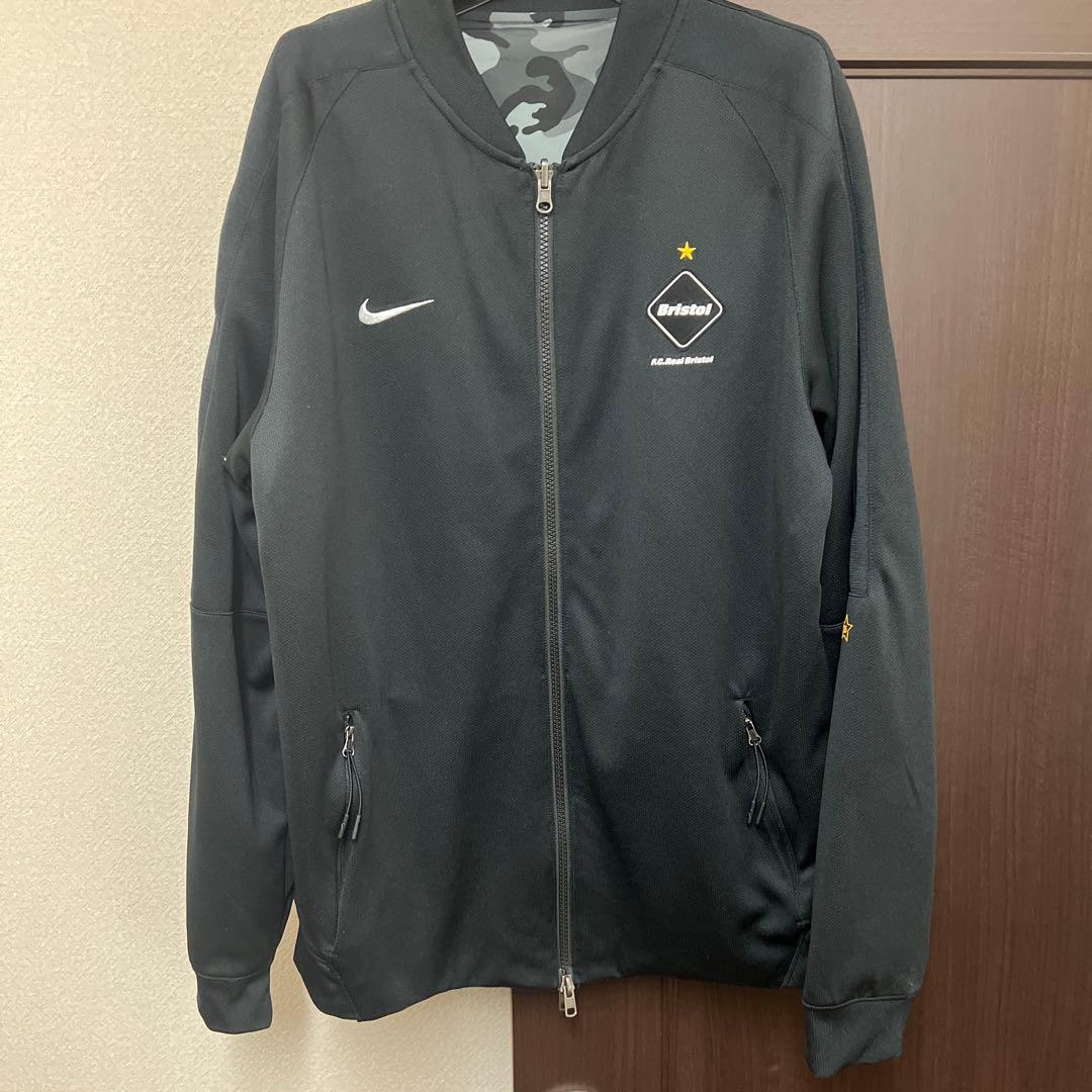 FCRB NIKE リバーシブル PDK ジャケット ブラック カモ
