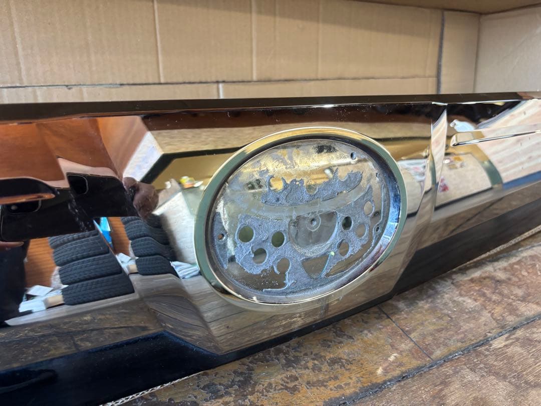 ヴェルファイア30系 後期 リアゲート ガーニッシュ メッキガーニッシュ