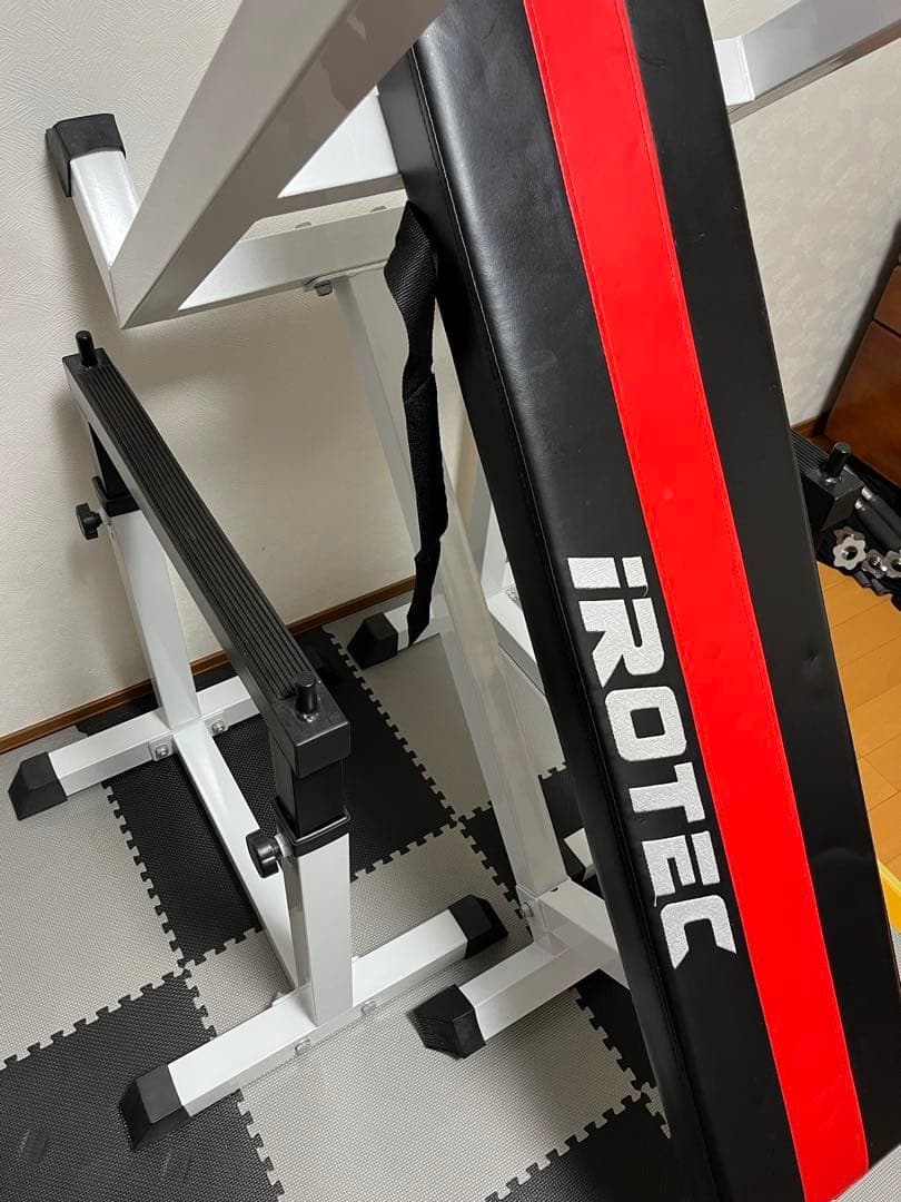 IROTECトレーニングベンチとセーフティラックセット❗️引取のみ‼️