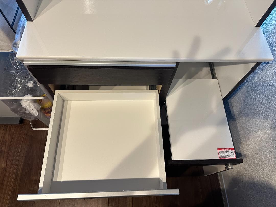 ニトリ 食器棚 幅90cm ダークブラウン 2023年春購入