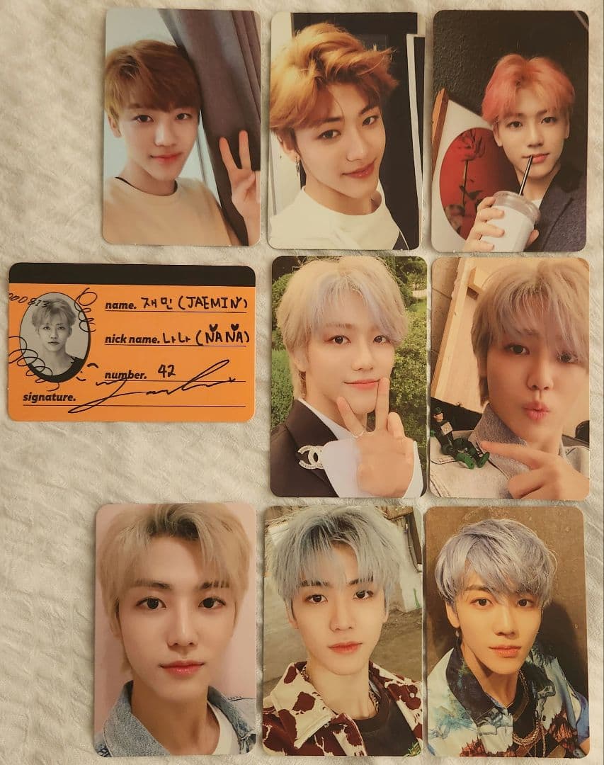 NCT ジェミン トレカ セット