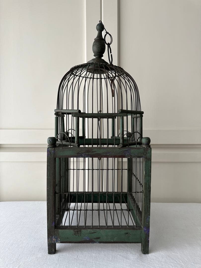 フランス アンティーク バードケージ 鳥かご 鳥籠 antique ゲージ