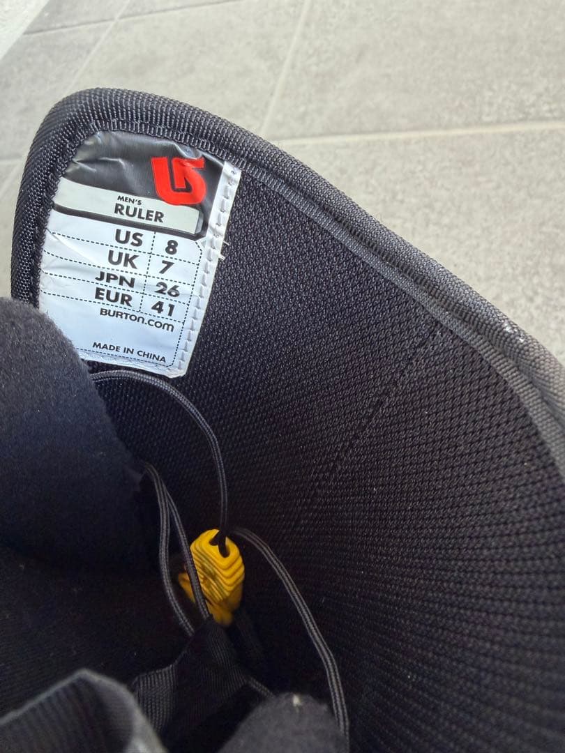 BURTON RULER-ASIAN FIT スノーボード ブーツ 26.0cm