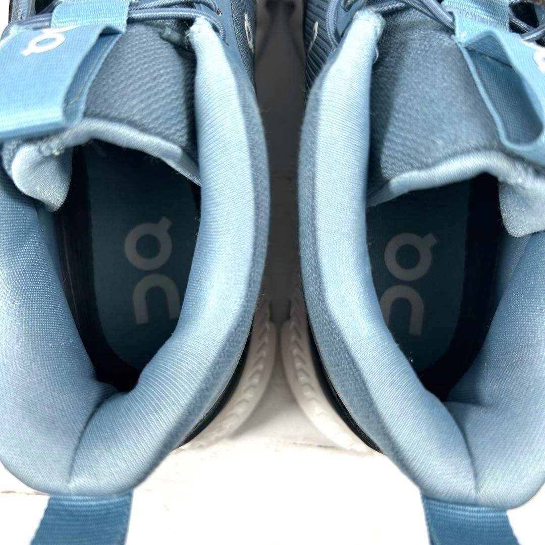 【美品】On ランニングシューズ クラウドハイ　ウォータープルーフ　UK5