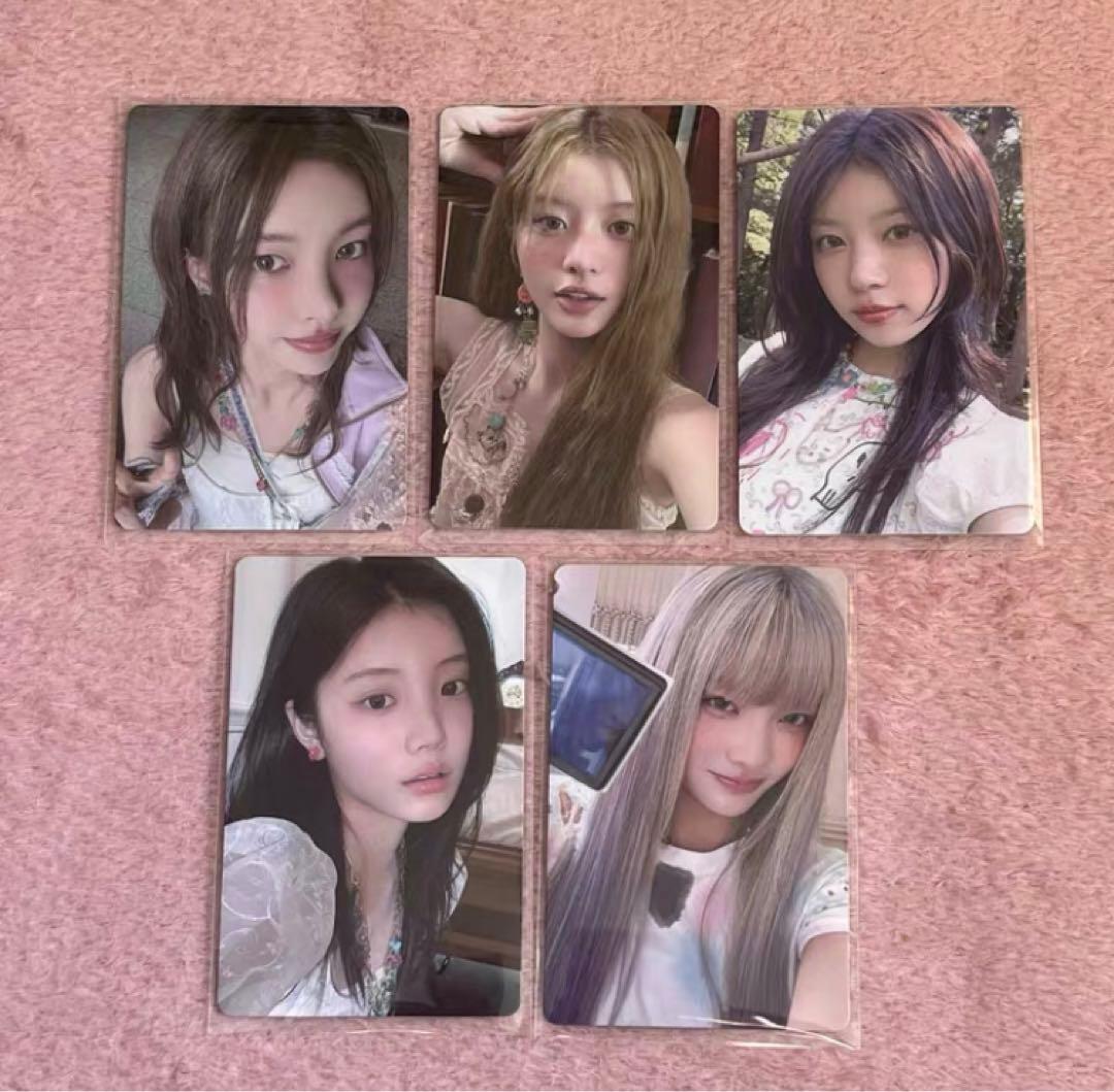 illit idoustage 1.0 中国 中華 特典 トレカ 5枚セット