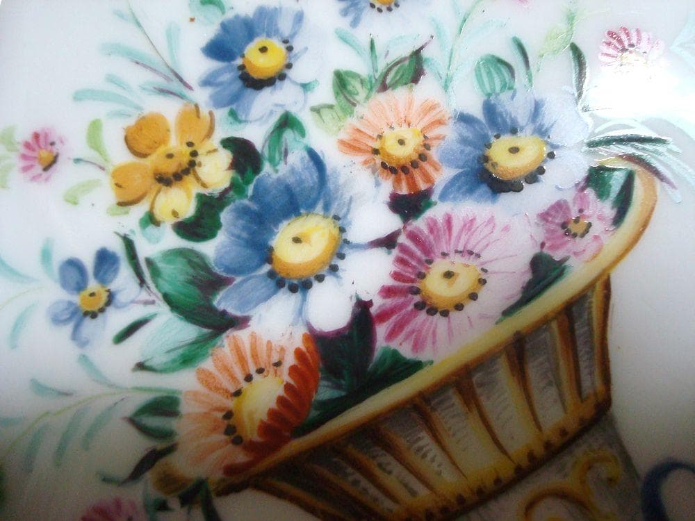 HERMES エルメス 灰皿 ビンテージ　花束　アッシュトレイ