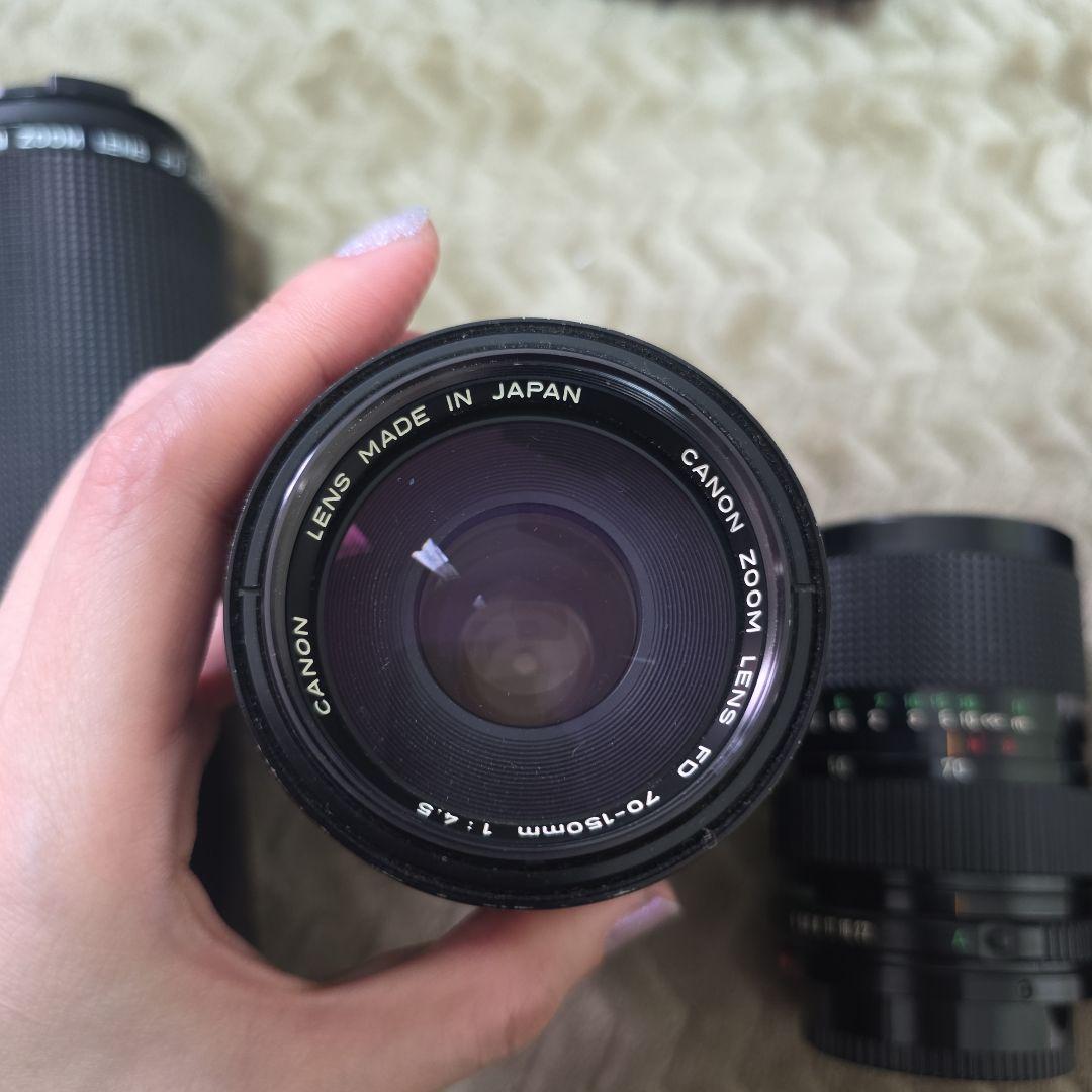 Canon A-1 フィルム一眼レフカメラセット