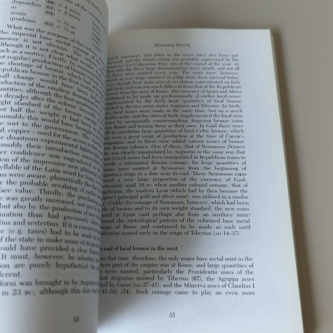 洋書 Coinage In The Roman World