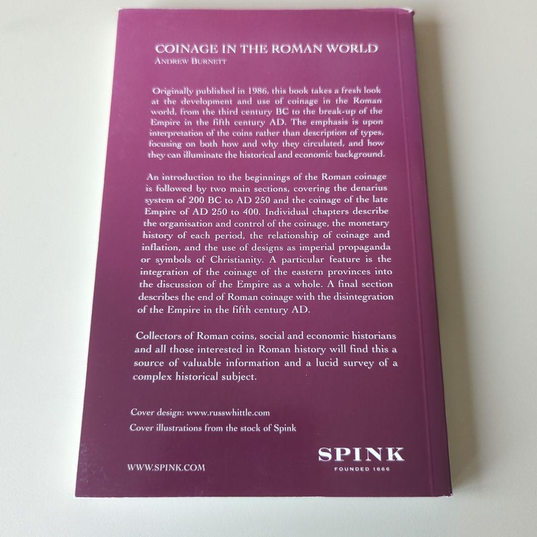 洋書 Coinage In The Roman World