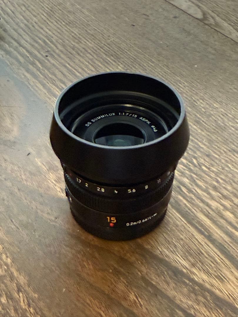 パナソニック LUMIX LEICA DG SUMMILUX 15mm/F1.7