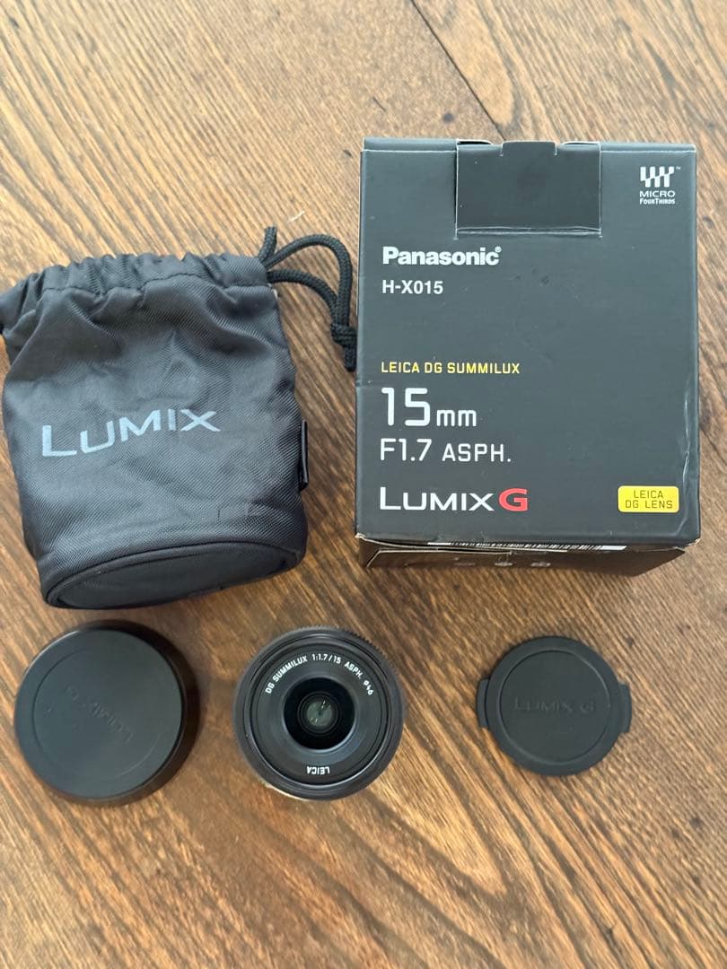 パナソニック LUMIX LEICA DG SUMMILUX 15mm/F1.7