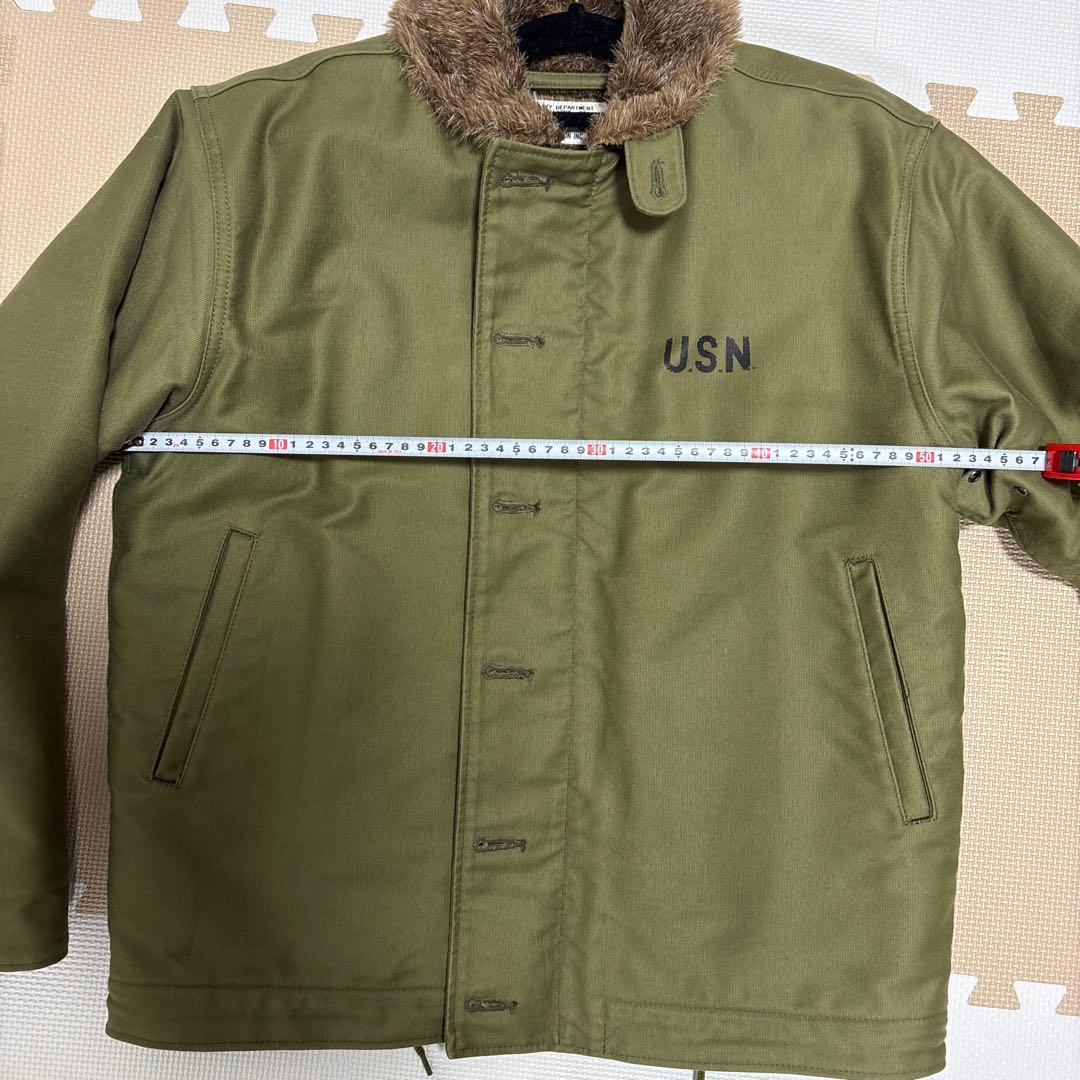 HOUSTON INC ミリタリージャケット サイズ38