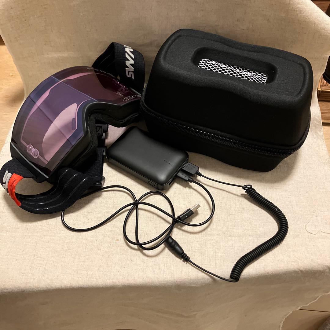 スワンズ SWANS スキー ゴーグル ラカンヒートレンズ