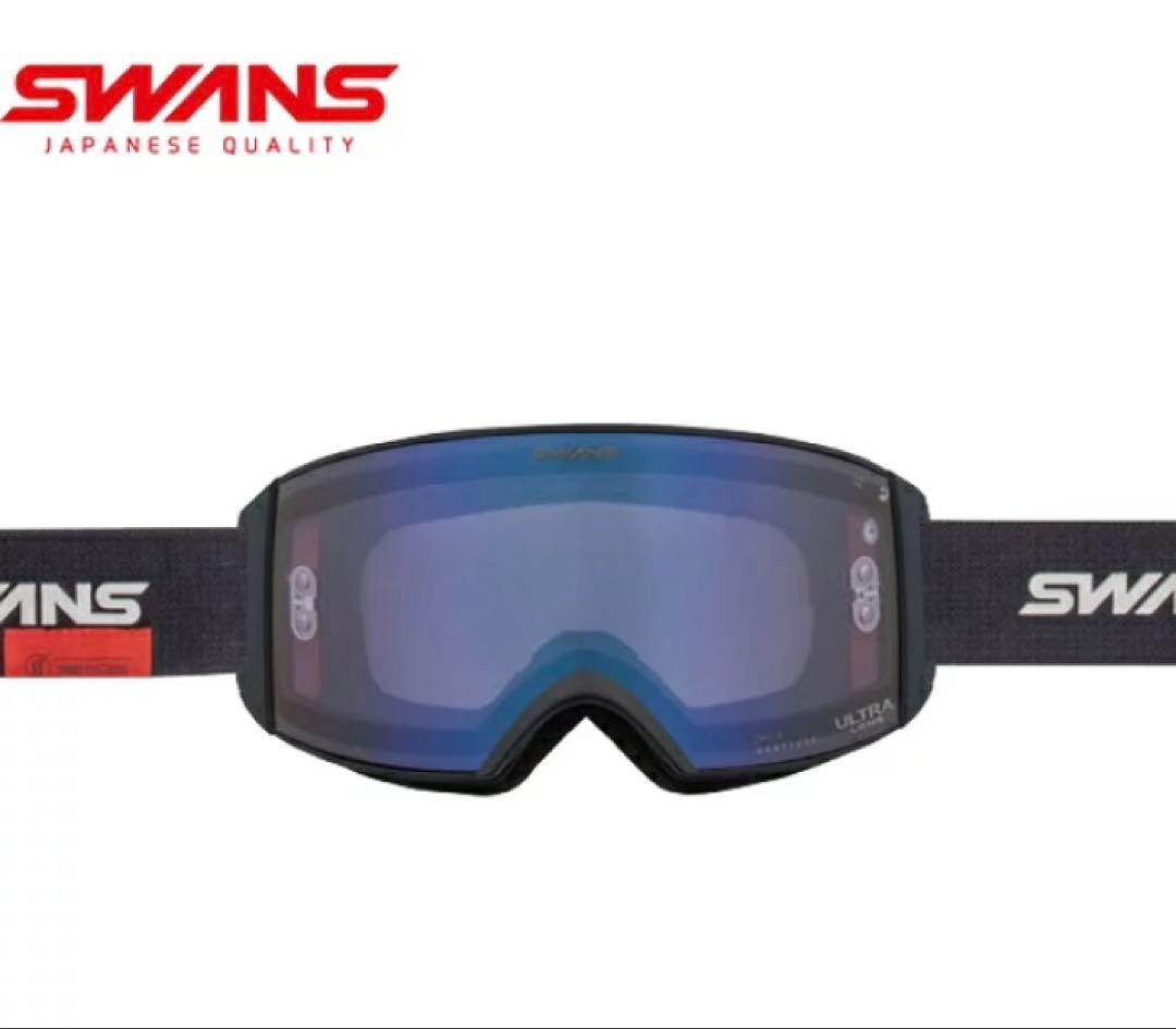スワンズ SWANS スキー ゴーグル ラカンヒートレンズ