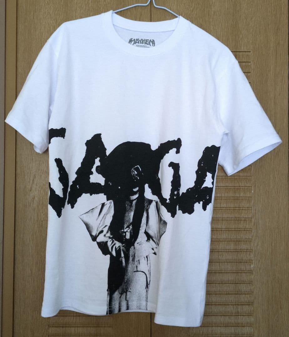 ミュージシャン Lady Gaga MAYHEM Gothic Logo Tee