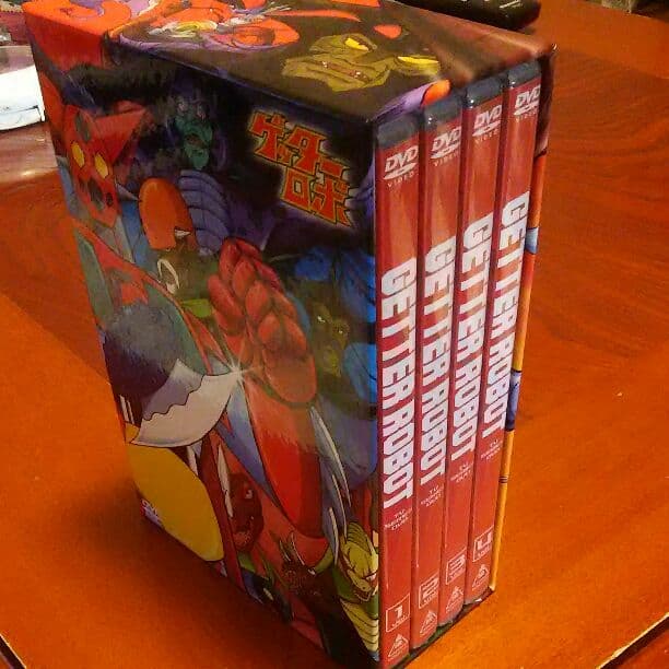 ゲッターロボ DVDbox 初回生産限定」 日本国内発売盤