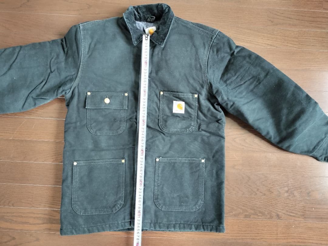 Carhartt ブラック カバーオール S