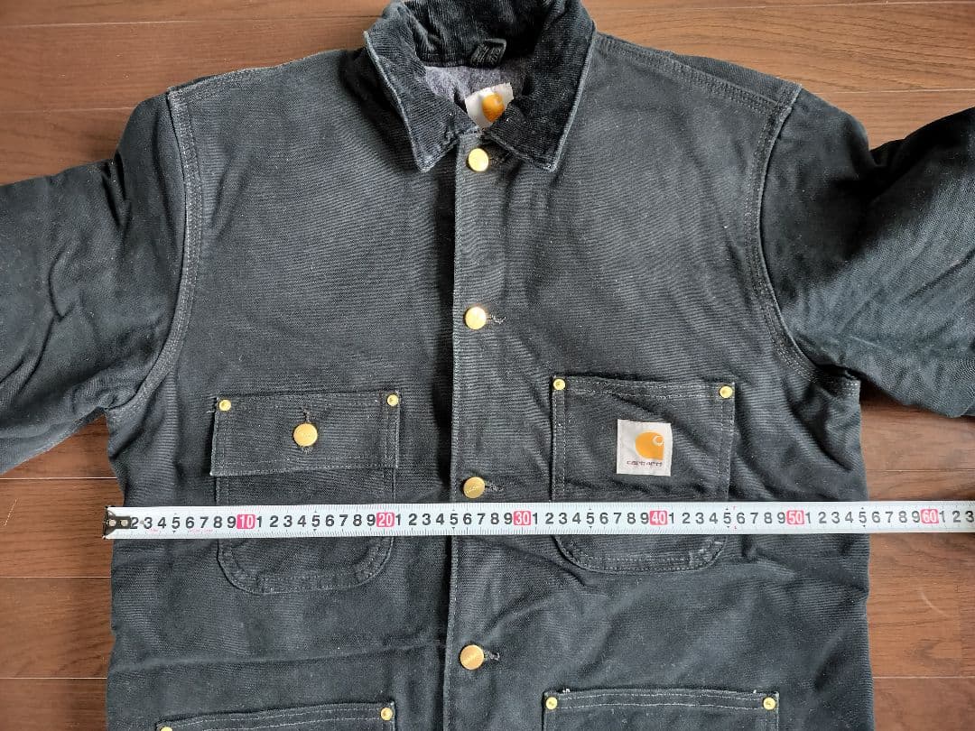 Carhartt ブラック カバーオール S