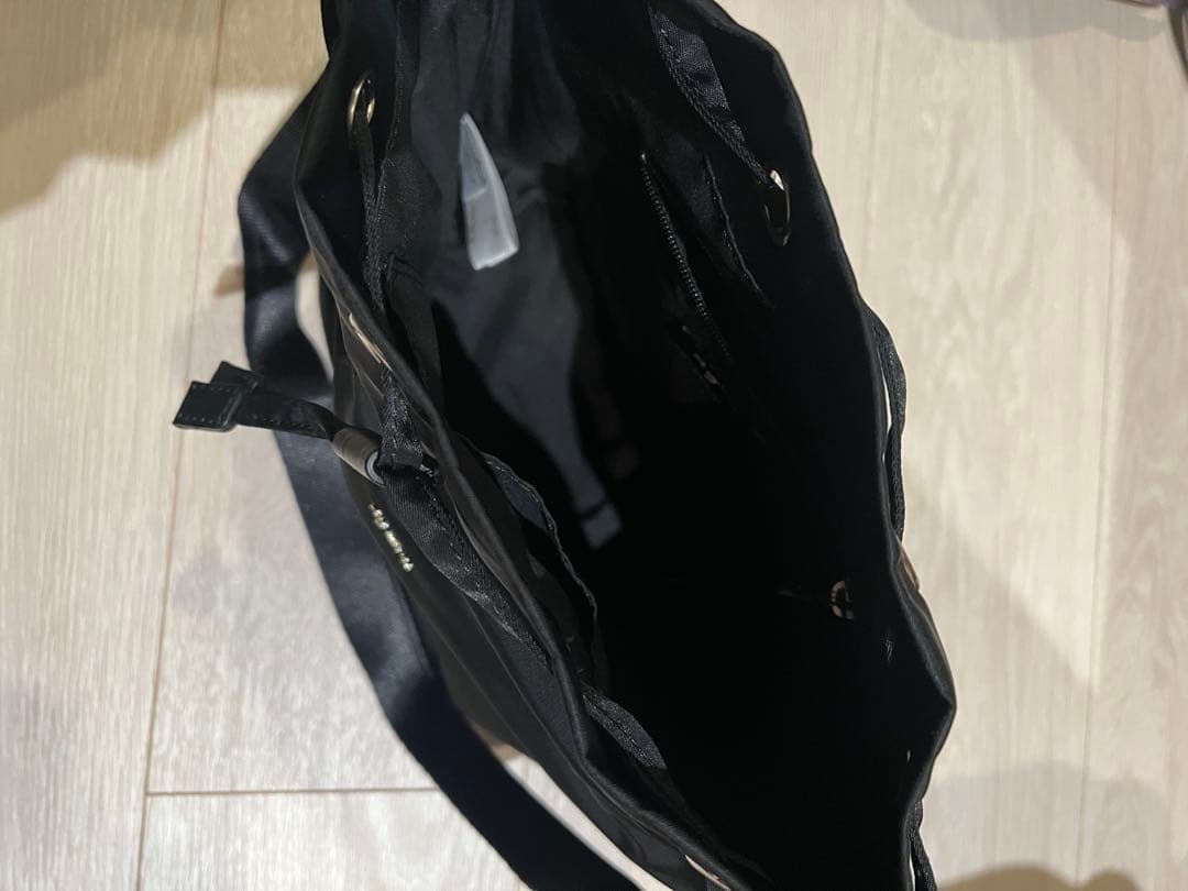 アニエスベー　巾着　ショルダーバッグ NS24－15 ブラック　美品