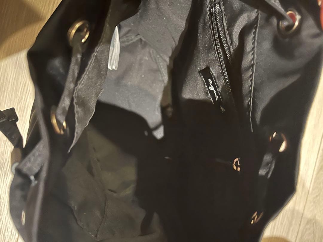 アニエスベー　巾着　ショルダーバッグ NS24－15 ブラック　美品