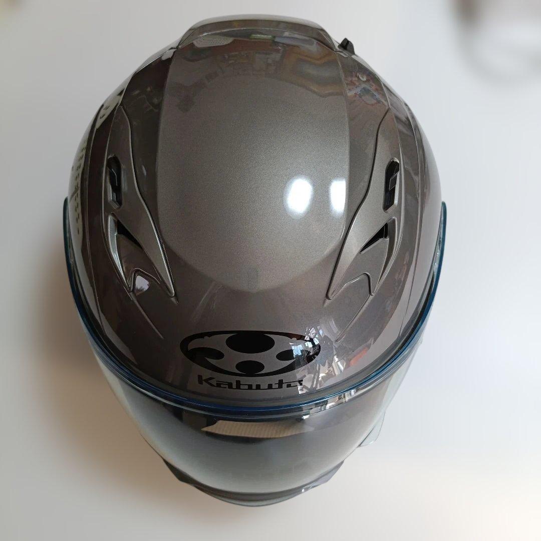 OGK Kabuto カブト ヘルメット カムイ3 クールガンメタ Lサイズ