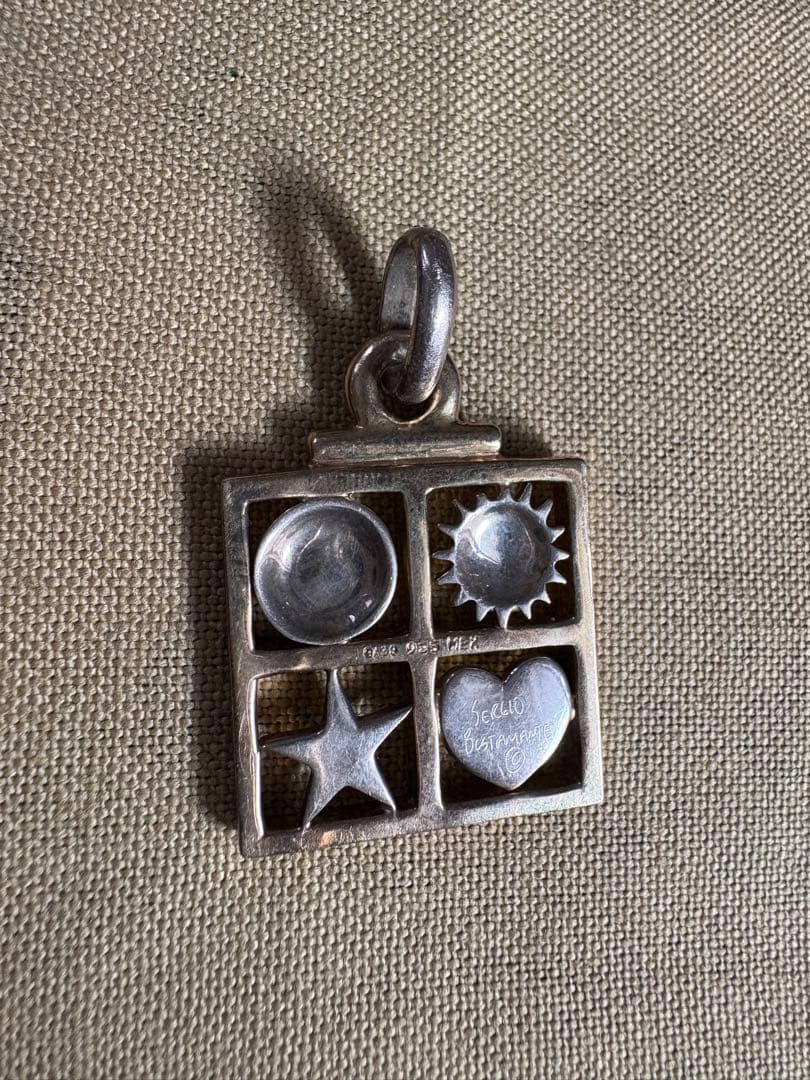 ノ*エ様 SERGIO BUSTAMANTE 太陽　月　星　シルバー925 ペン