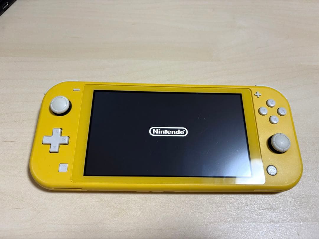 (ジャンク)美品 Nintendo Switch Lite イエロー 本体のみ