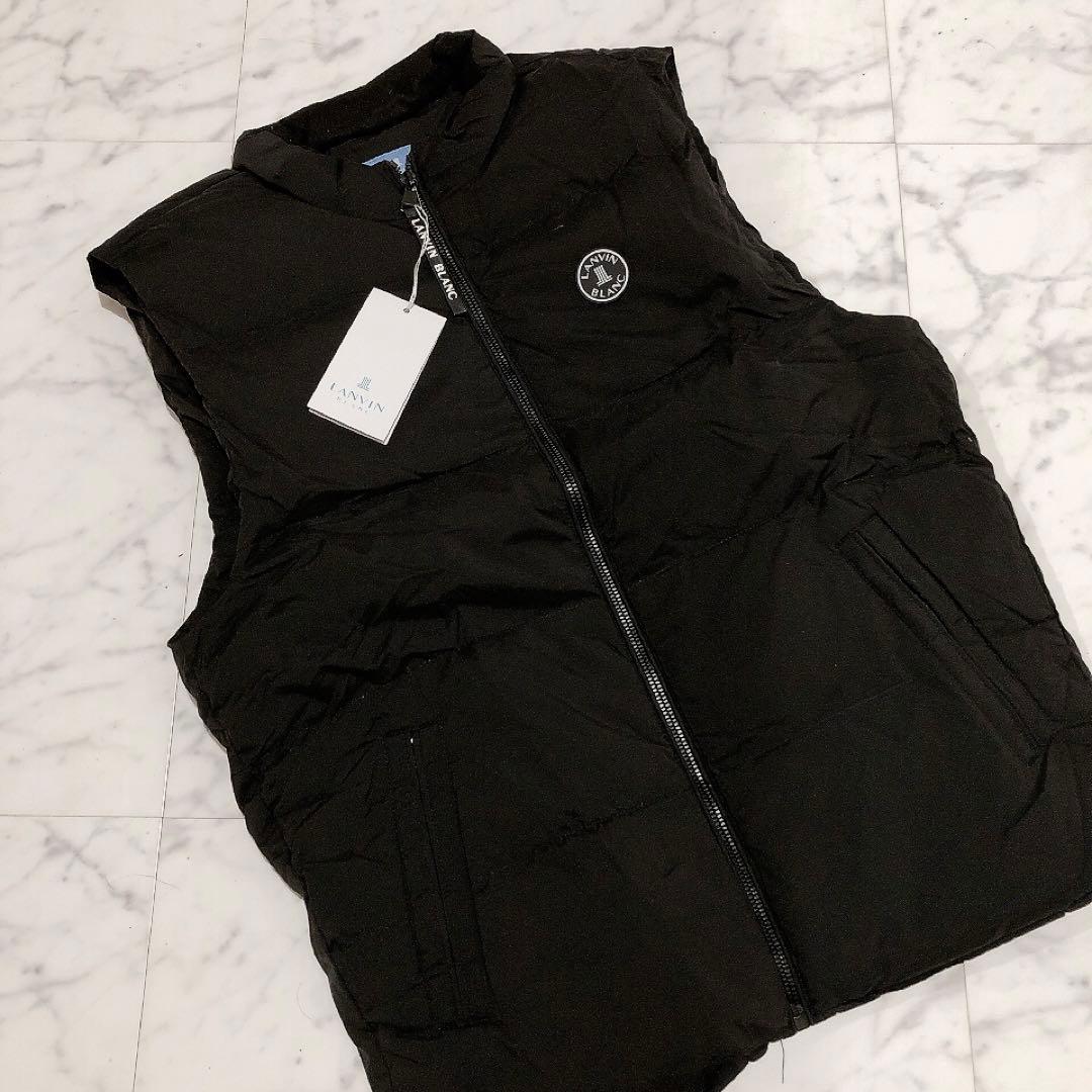 新品未使用 ゴルフ LANVIN BLANC ランバン ダウン ベスト アウター