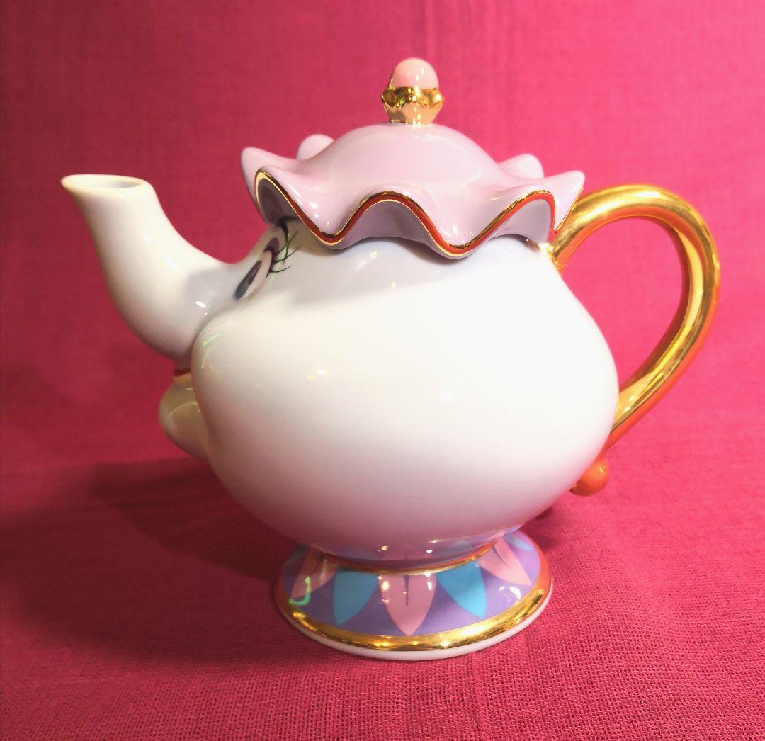 A1287　DISNEY❤️美女と野獣のポット夫人&チップ達&シュガーポット