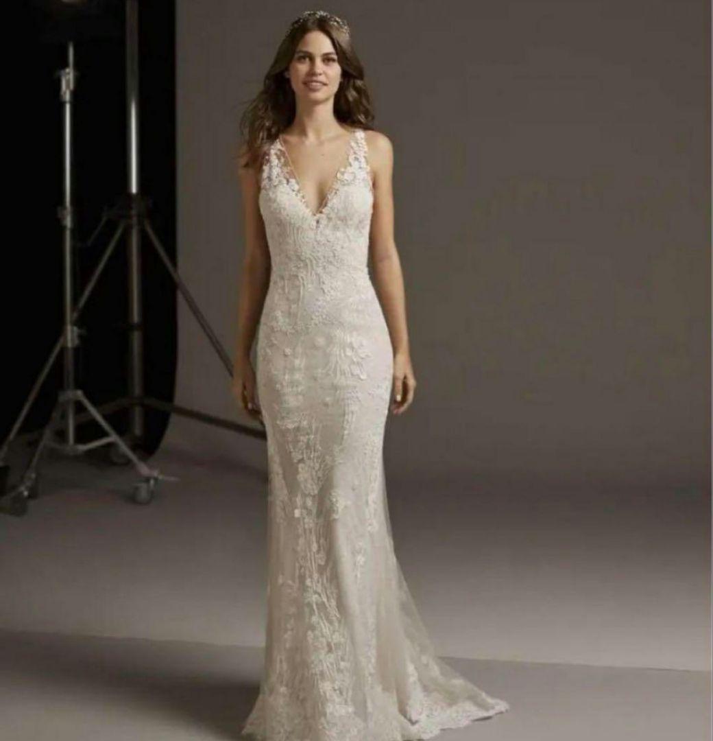 最終価格PRONOVIAS(プロノビアス)EOS　ウエディングドレス　マーメイド