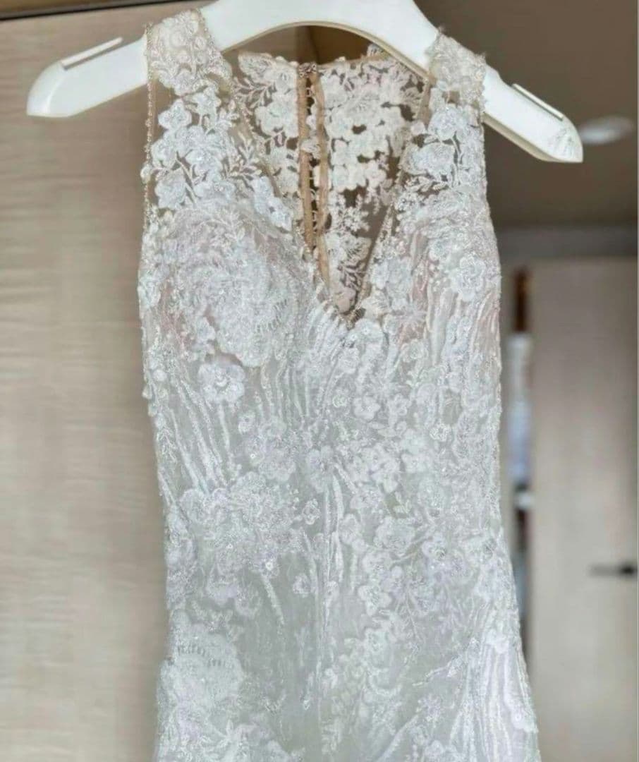 最終価格PRONOVIAS(プロノビアス)EOS　ウエディングドレス　マーメイド