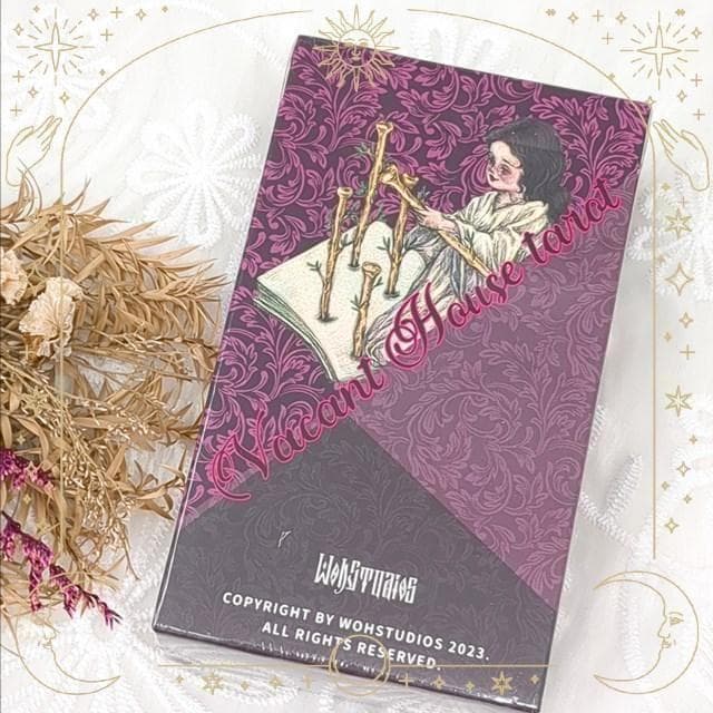 【正規品タロットカード】レトロ＆華麗ヨーロピアンバロックの世界✨魔術師城のデッキ