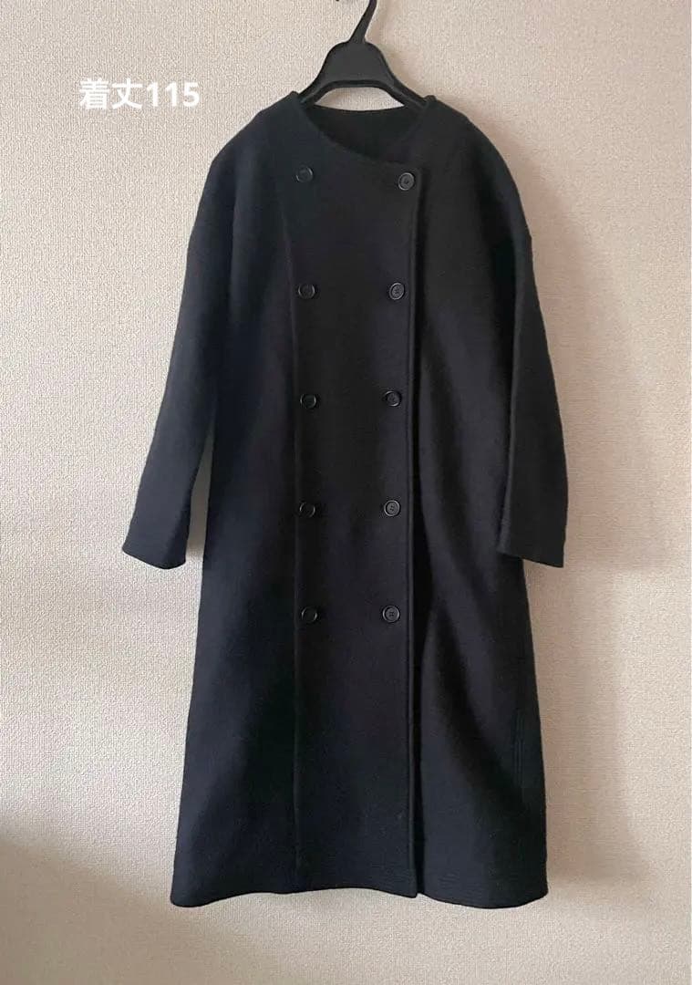 限定値下　nest Robe ネストローブ　ノーカラー　コート　コムデギャルソン