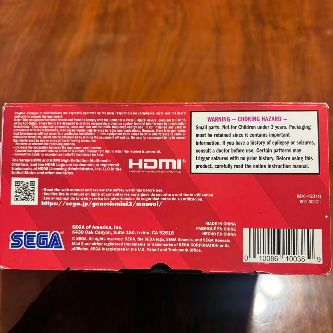 SEGA Genesis Mini 2 セガ ジェネシス ミニ ２　メガドライブ