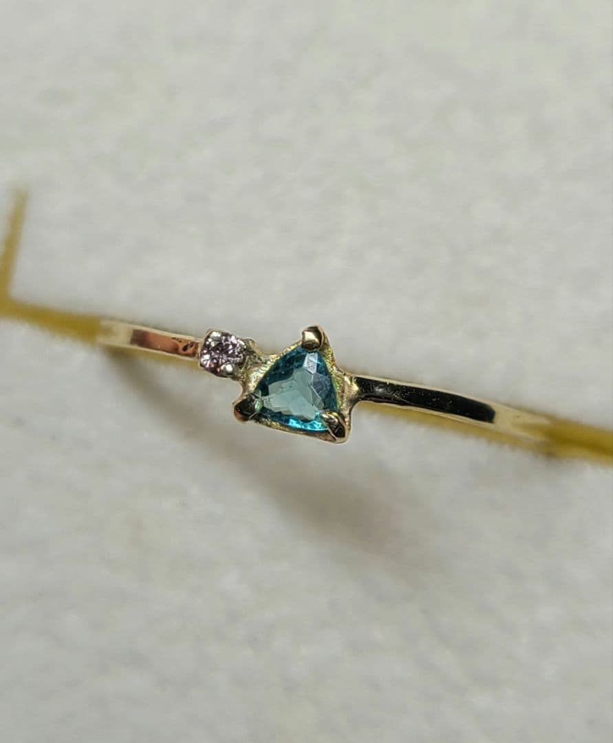 minはる★ブラジル産パライバトルマリンカラートルマリン★リングオーダー