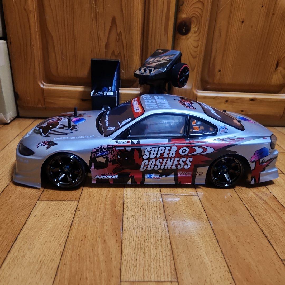 ■専用■　タミヤ ドリフト ラジコン フルセット　TT01　　シルビア　ボディ