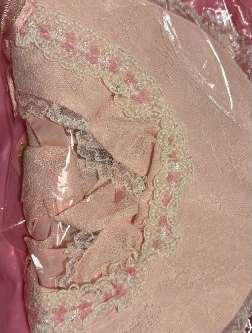 Collection Doll ボンネット　ピンク