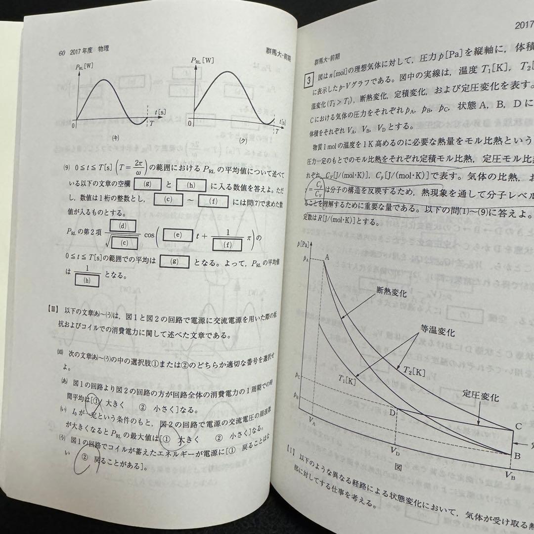 赤本　群馬大学　医学部　2000年～2023年 24年分