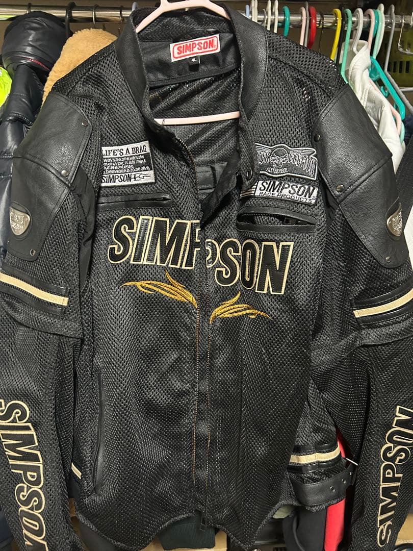 SIMPSON メッシュジャケット 4L