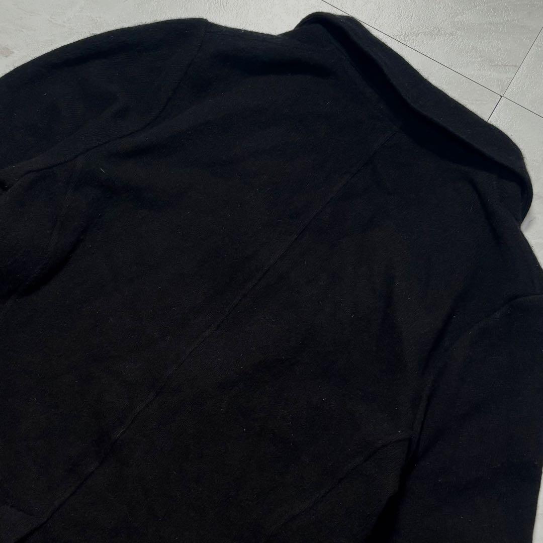 1piu1uguale3 セーブル混 ルイージJK 黒 L 高級素材