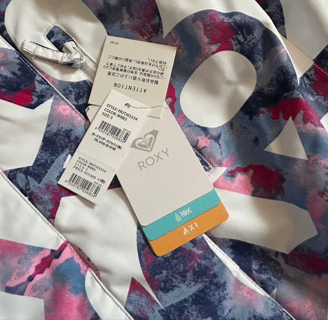 新品 ROXY スノーボードウェア Sサイズ　上下セット