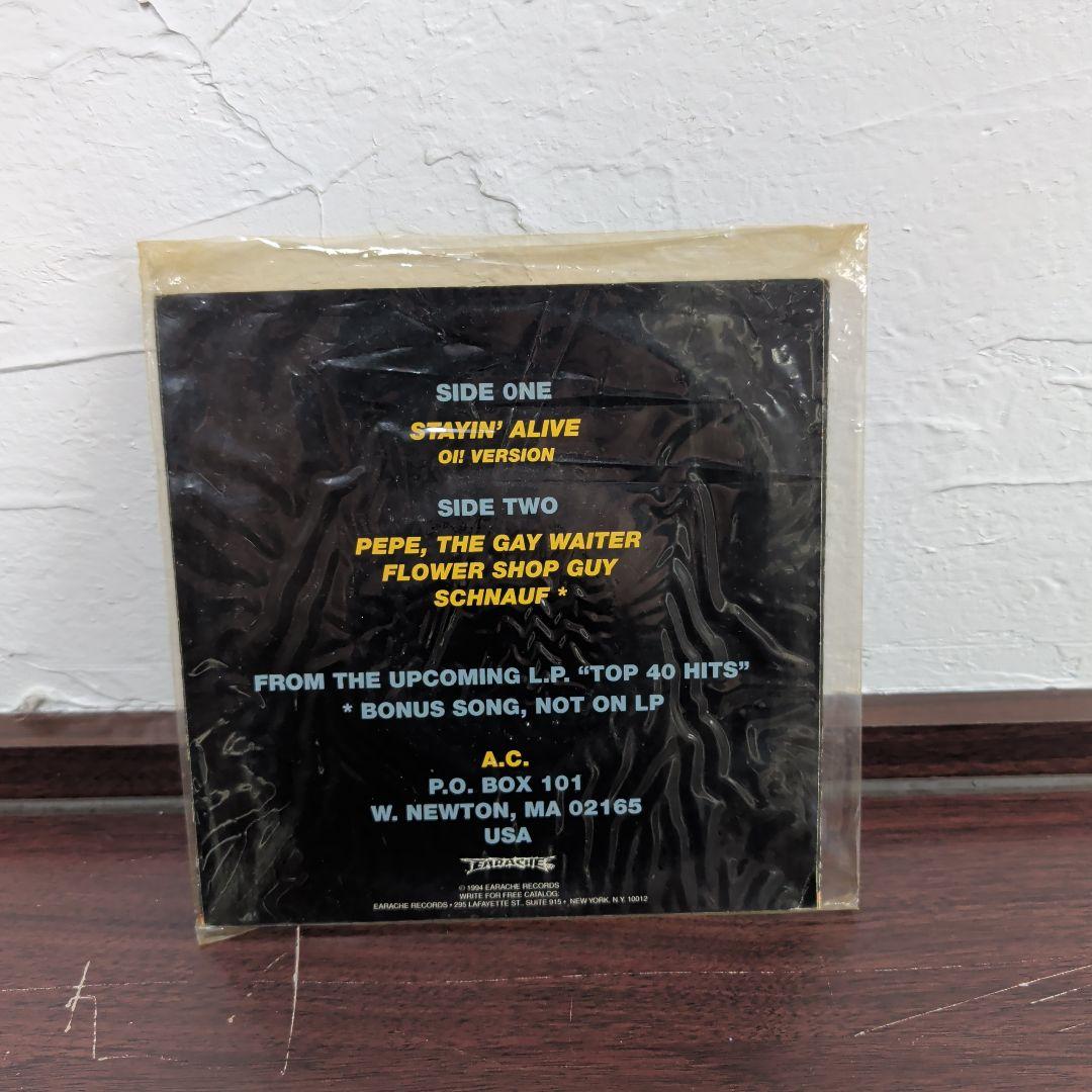 ​【超希少オレンジ盤】Anal Cunt - Stayin' Alive 7\"