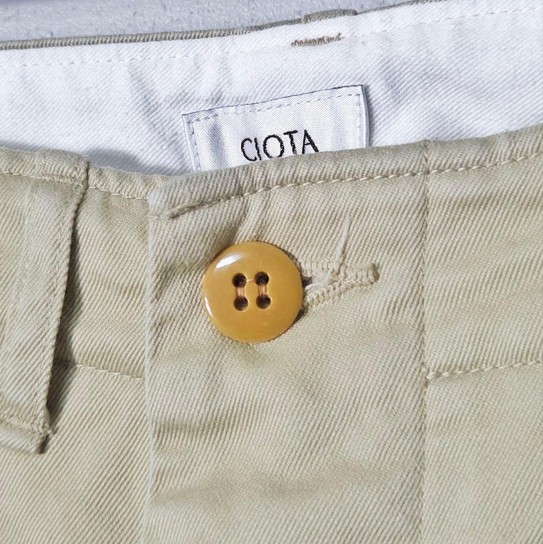 CIOTA スビンコットンウエポンチノパンツ 6