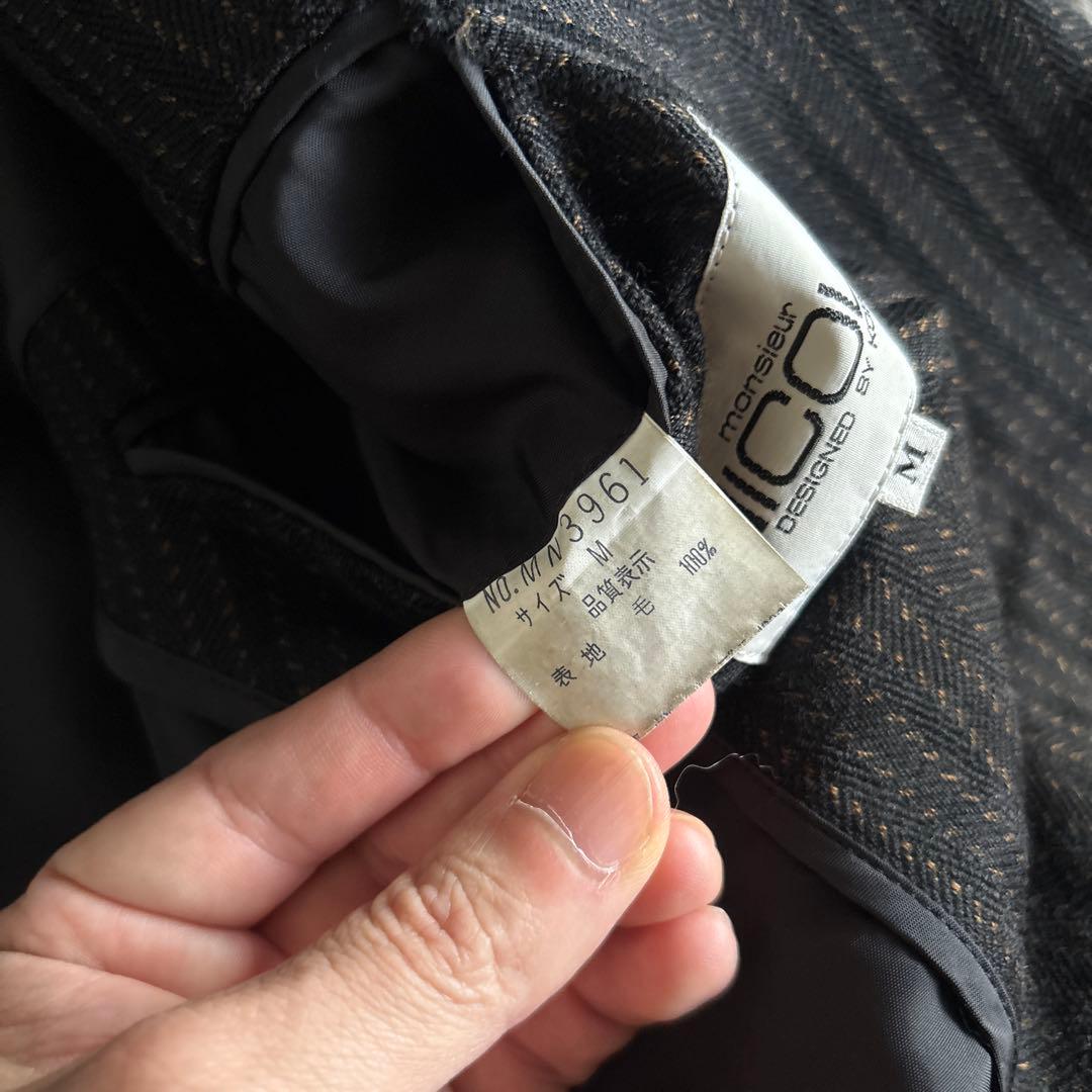 90's NICOLE ダブルブレスト　スーツ　archive ヴィンテージ